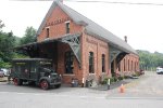 Thomaston Depot & REA Express truck